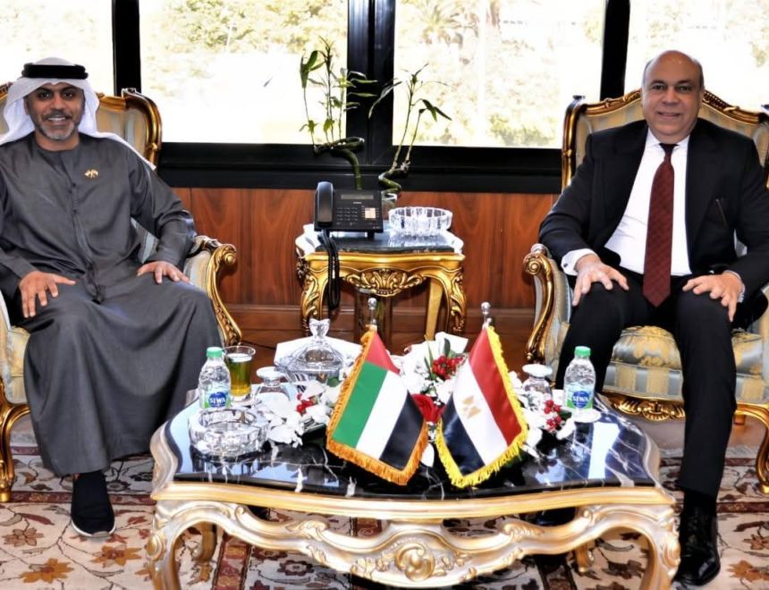 وزير الطيران المدني يستقبل سفير دولة الإمارات بالقاهرة لبحث أوجه التعاون المشترك بين الجانبين