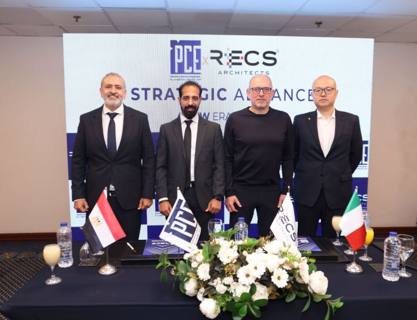 تحالف مصري إيطالي بين &laquo;PCE&raquo; وRecs Architects  يستهدف الأبراج والفنادق والمشروعات العقارية الكبرى في مصر وأسواق الخليج