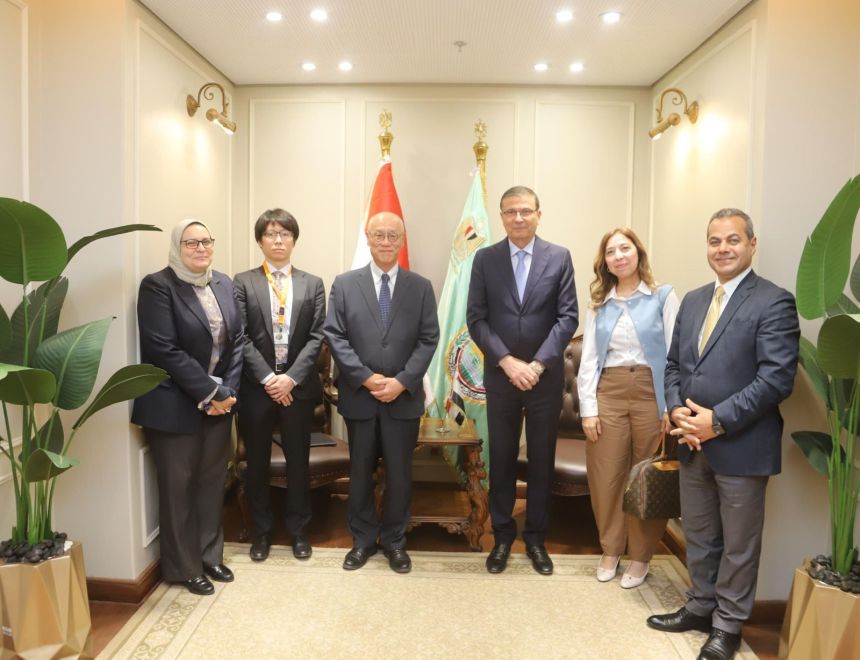 وزير الزراعة يبحث مع سفير اليابان بالقاهرة سبل تعزيز التعاون المشترك ونفاذ المنتجات المصرية للأسواق الآسيوية