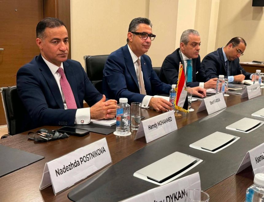 وزير التموين يواصل لقاءاته على هامش المنتدى الروسي الخامس للحبوب بسوتشي ويبحث مع شركة &ldquo;OZK&rdquo; واتحاد مُصدّري ومنتجي الحبوب الروسي