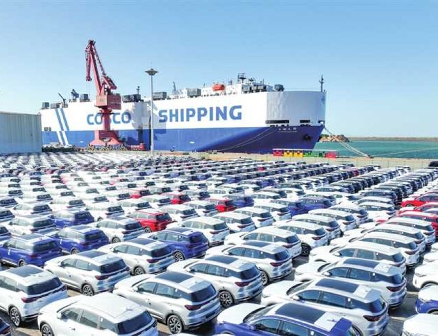 صادرات السيارات الكهربائية الصينية إلى مصر تقفز 177.7% خلال 8 أشهر