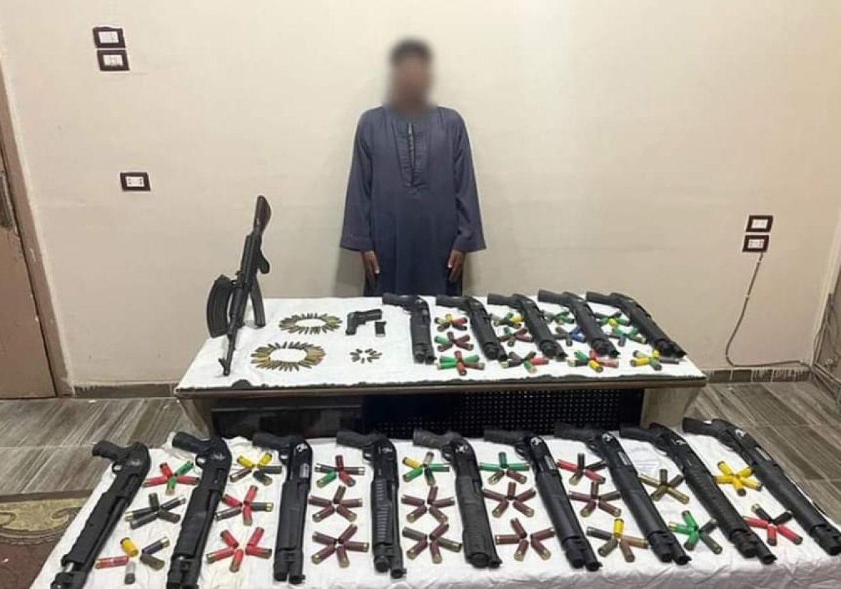 سقوط تاجر سلاح خلال حملة أمنية مكبرة بأسيوط 