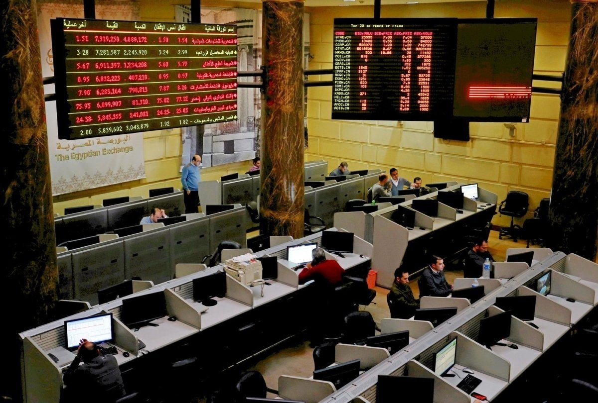 البورصة تخسر 1.2 مليار جنيه اليوم الثلاثاء 4-4-2023