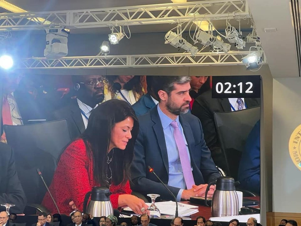 وزيرة التعاون الدولي تُلقي كلمة مصر أمام اجتماع مجموعة الـ 24 على مستوى الوزراء والمحافظين