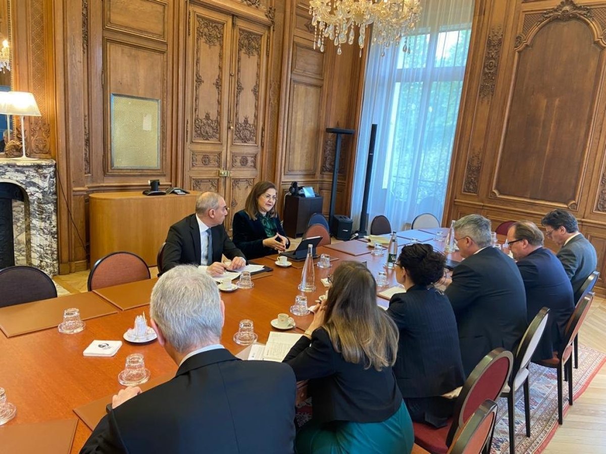 وزيرة التخطيط تبحث سبل التعاون مع سكرتير عام منظمة التعاون الاقتصادي والتنمية