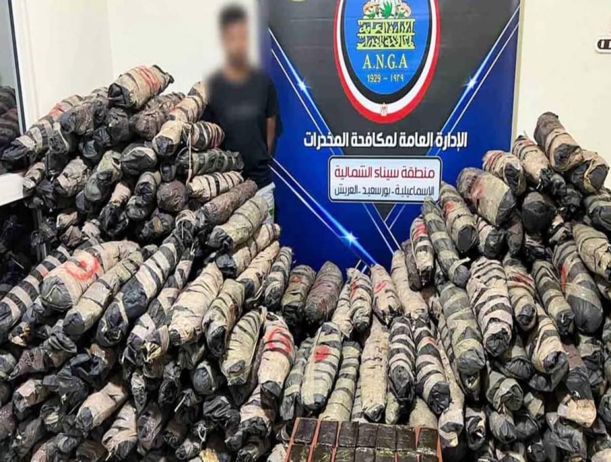 سقوط تاجر البانجو وبحوزته مخدرات بملايين الجنيهات 