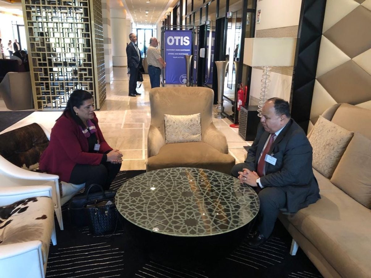 وزير المالية خلال لقائه مع نظيرته التونسية:تعميق التعاون الاقتصادي بين الدول العربية على المستوى الثنائي أو الإقليمي 