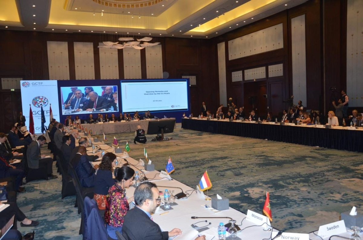 وزير الخارجية يشهد تسلم مصر الرئاسة المشتركة للمنتدى العالمي لمكافحة الإرهاب