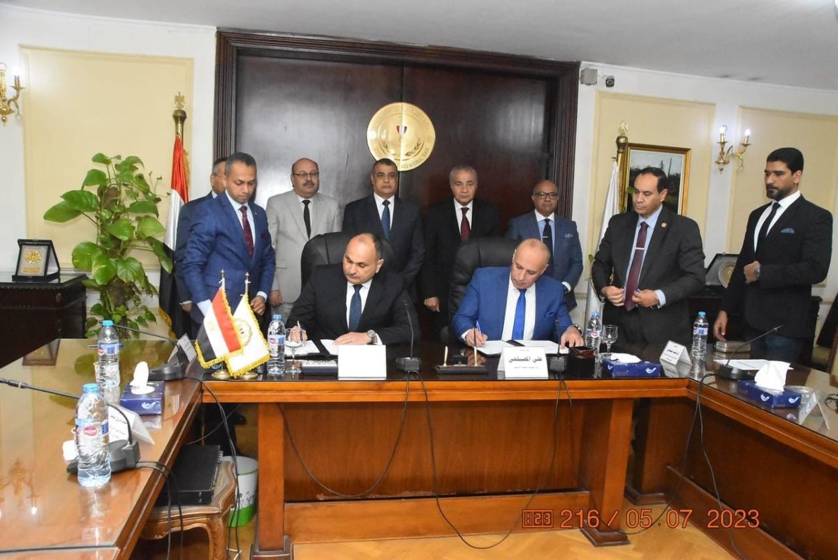 بروتوكول تعاون بين وزارتي التموين والإنتاج الحربي لإنشاء لأول مرة مركز معلومات التجارة الداخلية