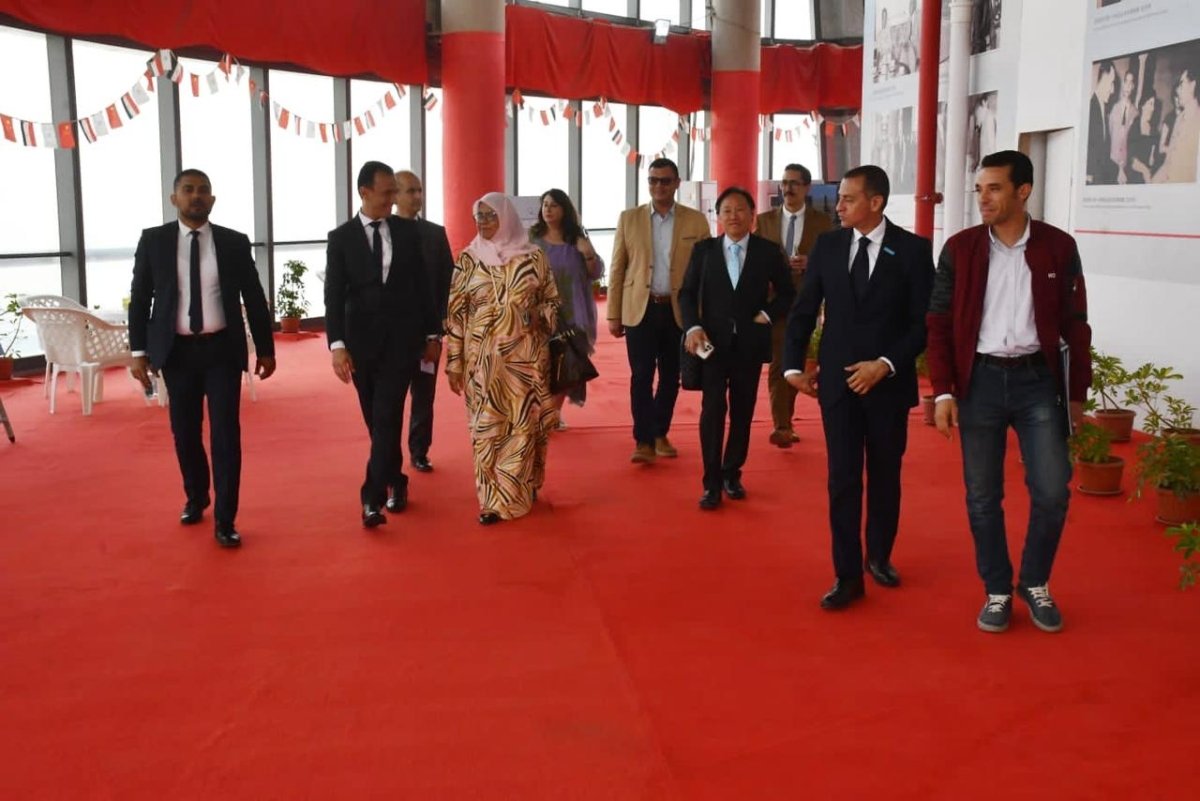 بالصور.. جولة لمساعد الأمين العام للأمم المتحدة بمشروعات العاصمة الإدارية الجديدة