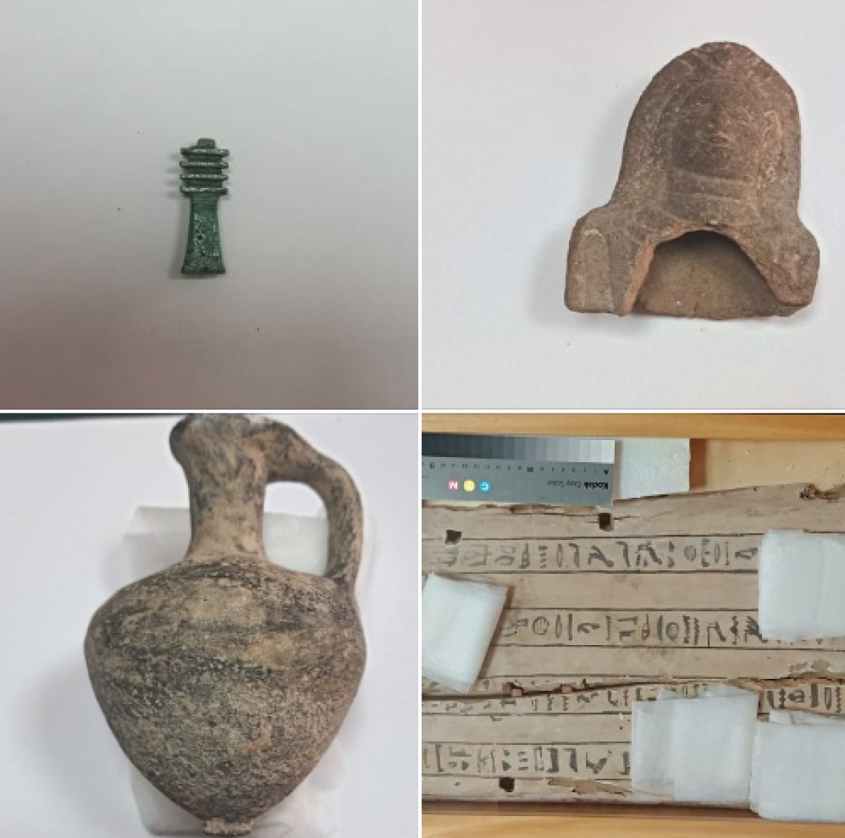 وزارة السياحة والآثار تتسلم أربع قطع أثرية من إيطاليا