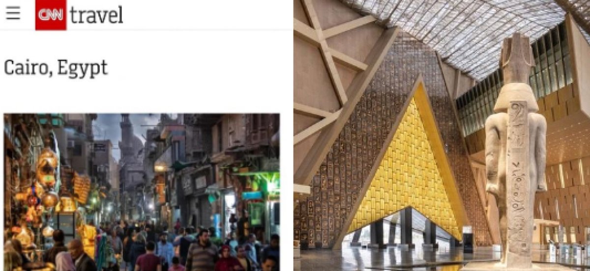  موقع CNN Travel : مصر ضمن أفضل المقاصد السياحية التي تستحق الزيارة خلال عام 2023