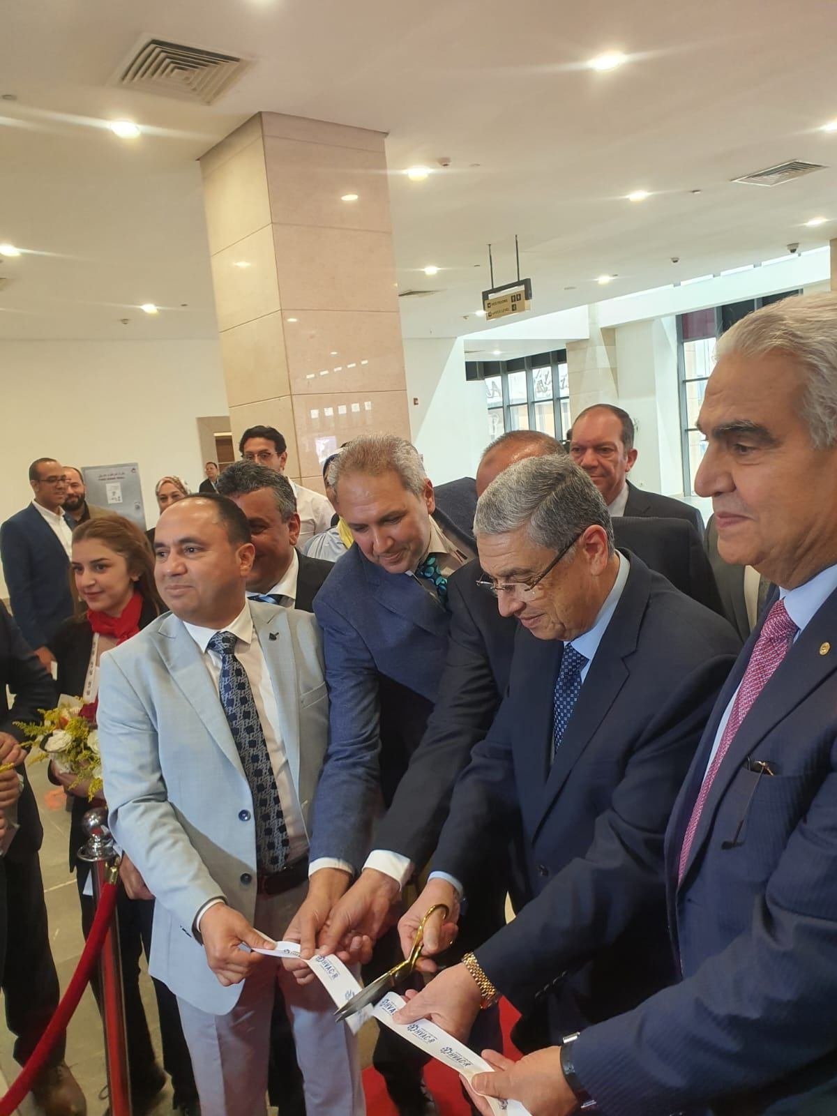 وزير الكهرباء يفتتح الدورة السابعة للمعرض والمؤتمر الدولي لشركات صناعة التبريد والتكييف والعزل التدفئة والطاقة