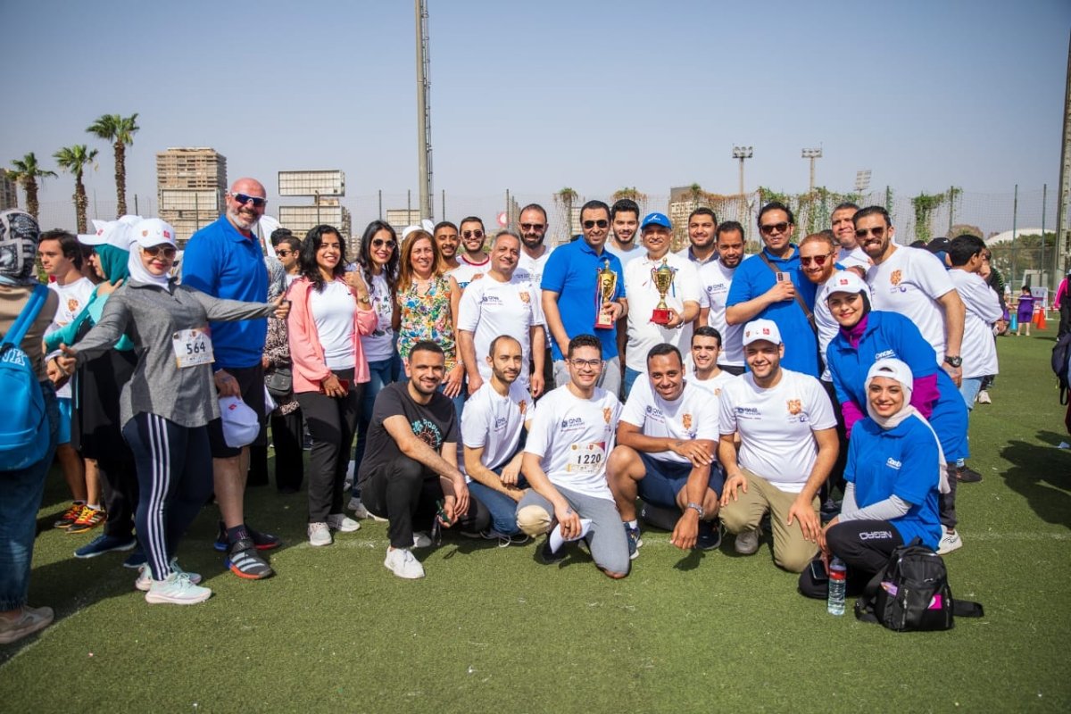 تحت شعار "معاً ضد السرطان" شركات قطاع التأمين بـ " كونتكت المالية القابضة " تشارك بـ "الماراثون الأخضر"  