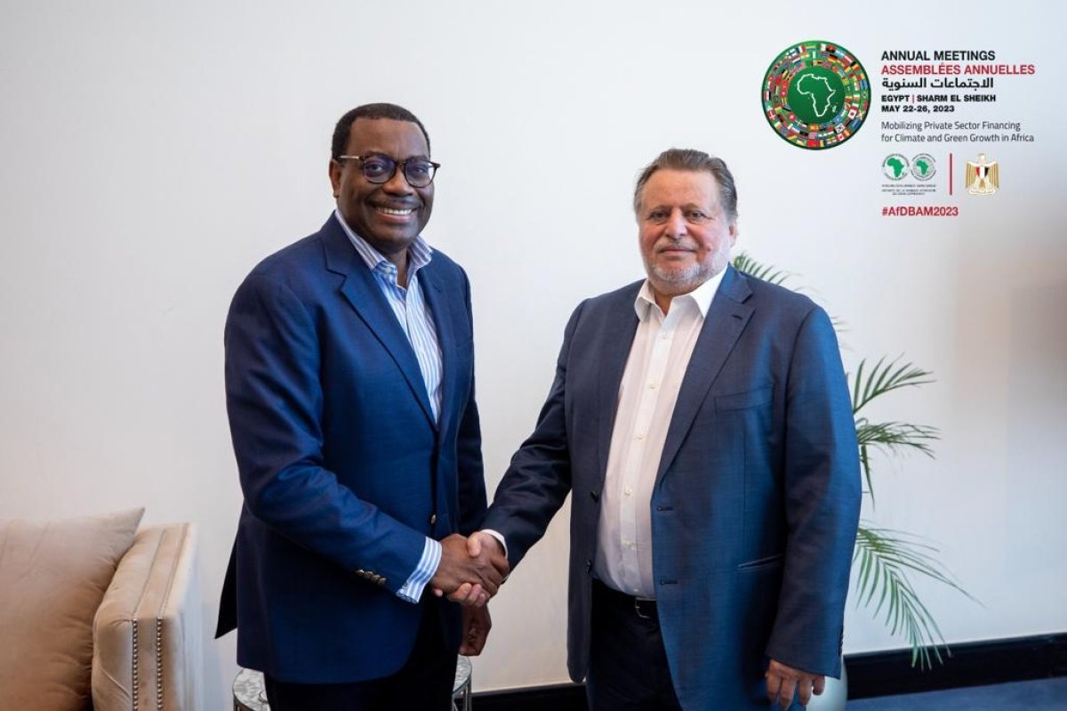 محافظ البنك المركزي ورئيس مجموعة بنك التنمية الأفريقي يتفقدان التجهيزات النهائية للاجتماعات السنوية للمجموعة بشرم الشيخ