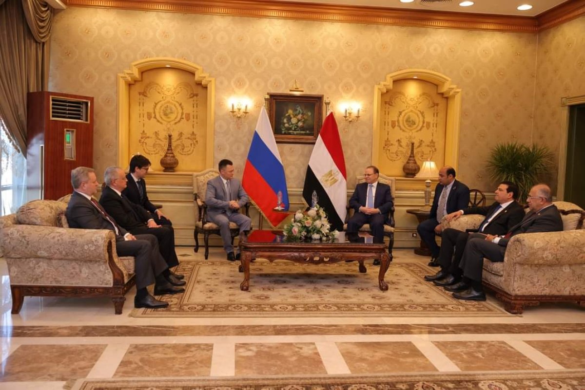 النائب العام يستقبل نظيره لدولة روسيا الاتحادية