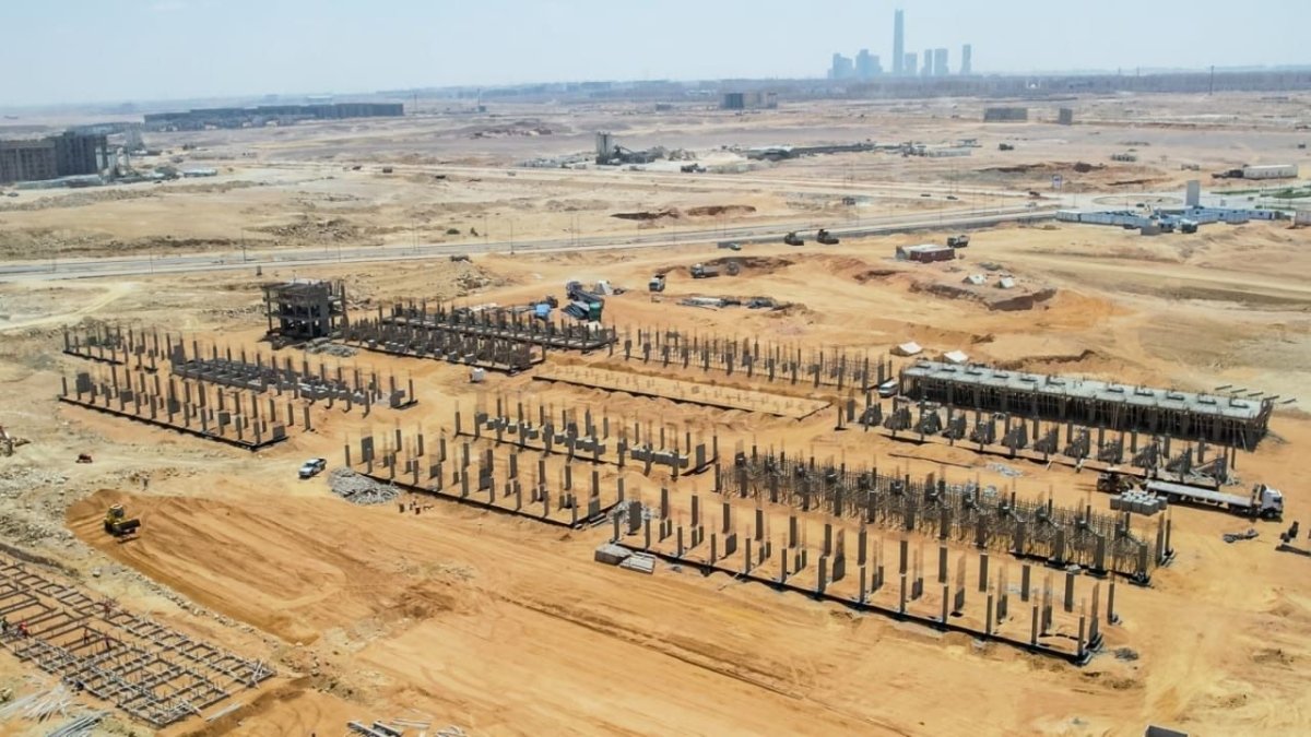 «ريبورتاج مصر» ترتفع بمعدلات الإنشاء بمشروع «مونتي نابوليوني» ضمن خطتها للالتزام بالتسليم 
