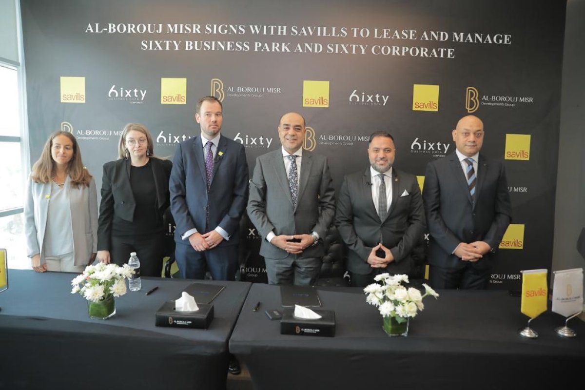 «البروج مصر» تتعاقد مع «Savills Egypt» لإدارة وتشغيل وتأجير مشروعيها بالعاصمة الإدارية