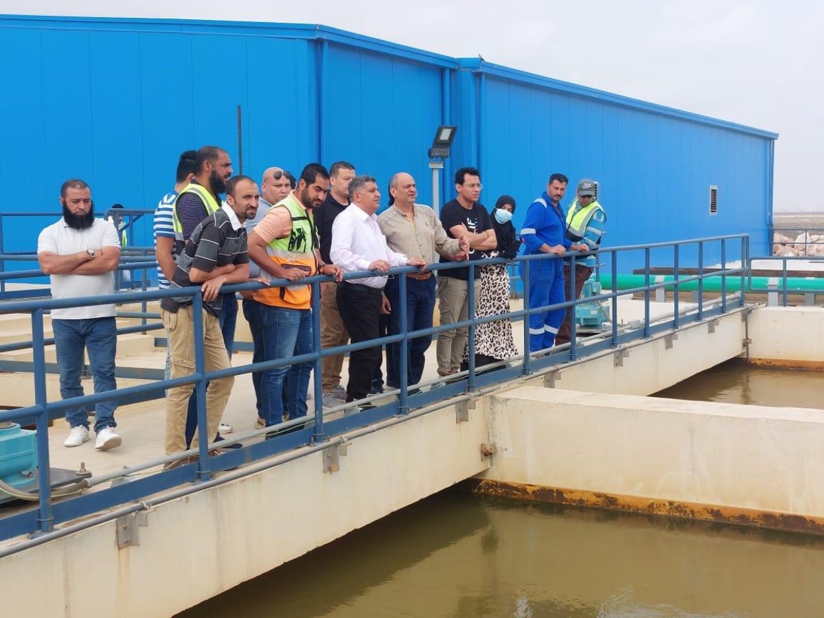جولة تفقدية بمحطة تحلية مياه البحر ومشروع سكن مصر بمدينة المنصورة الجديدة