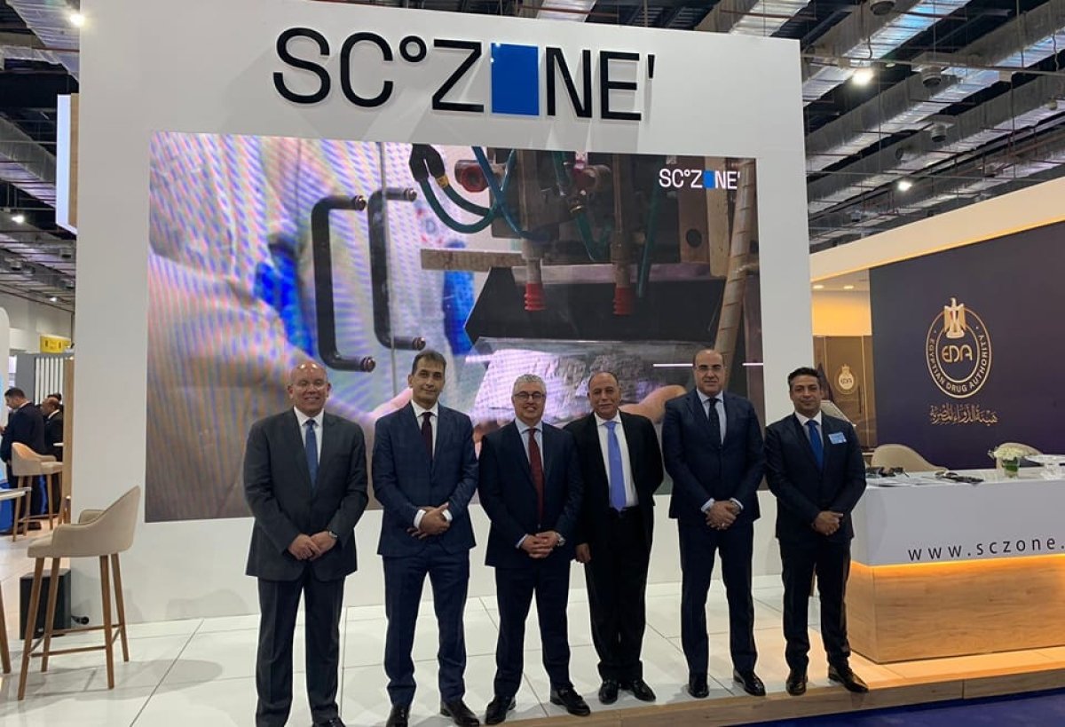 جناح اقتصادية قناة السويس يستعرض جهود توطين الصناعات الطبية خلال المؤتمر الطبي الإفريقي