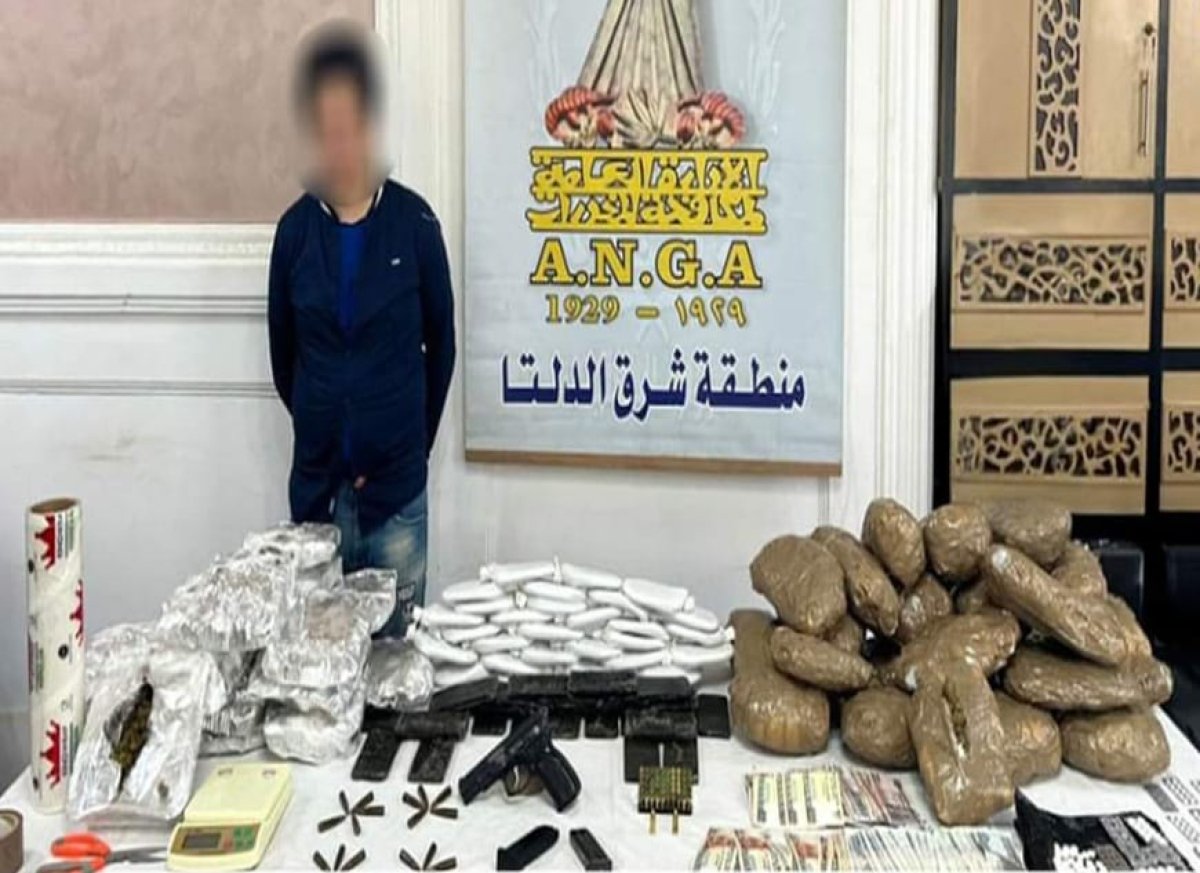 ضبط عنصر إجرامي بحوزته حشيش وهيدرو بقيمة 2.4 مليون جنيه 