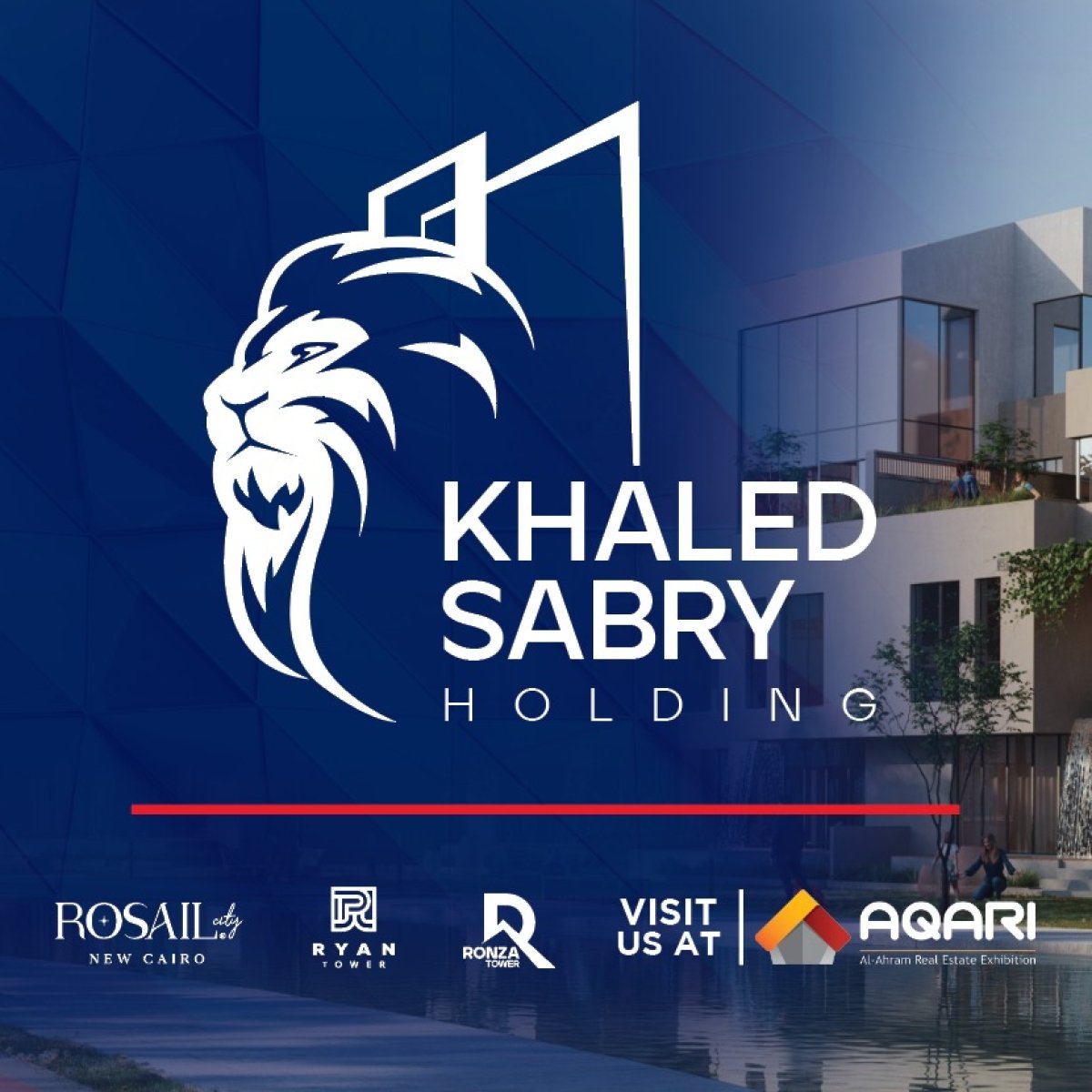 «خالد صبري هولدينج» تشارك في فعاليات معرض الأهرام العقاري بعروض قوية على مشروع «Rosail City»