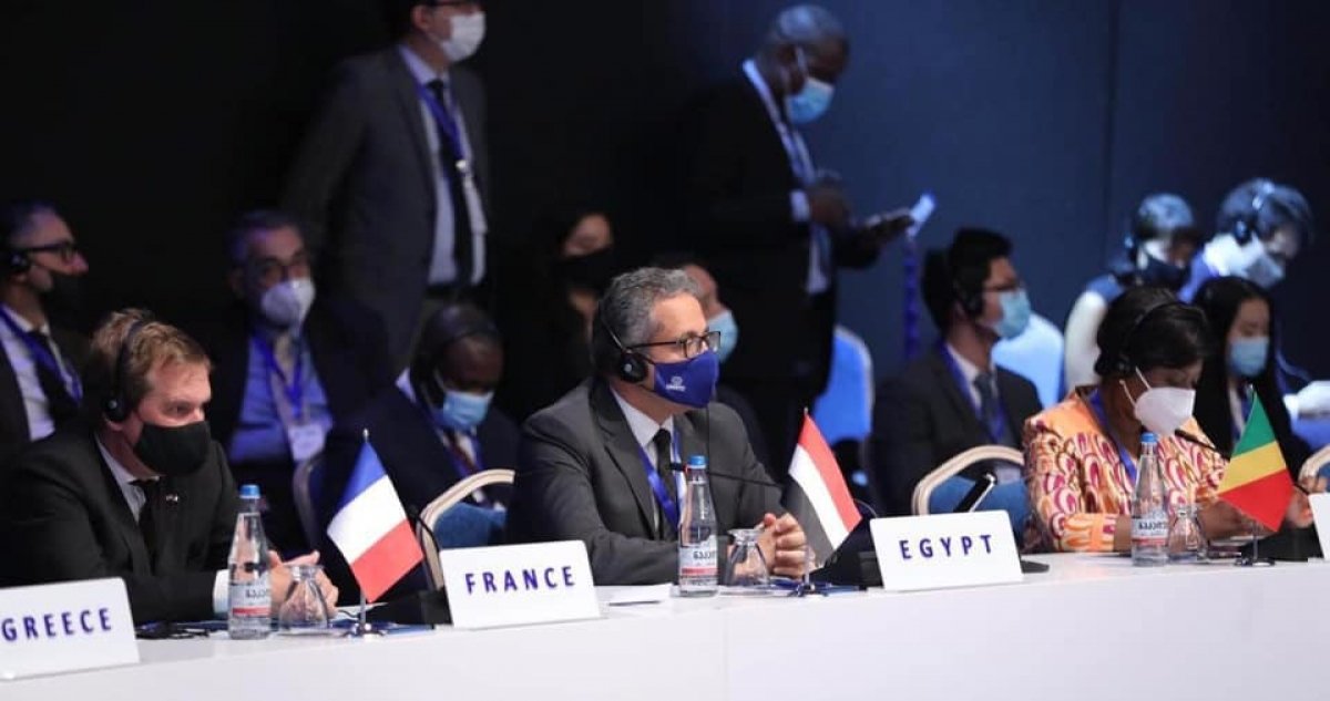 وزير السياحة والآثار يشارك فى افتتاح الدورة ال 112 للمجلس التنفيذي لمنظمة السياحة العالمية بجورجيا