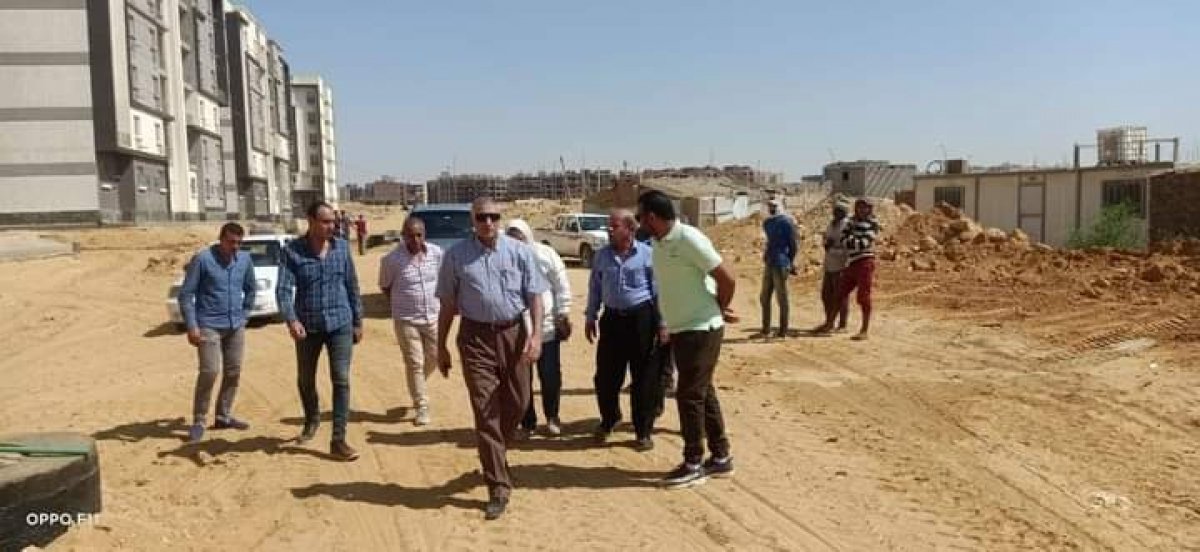 رئيس جهاز  مدينة القاهرة الجديدة يتفقد مشروعات "الإسكان" الجاري تنفيذها 