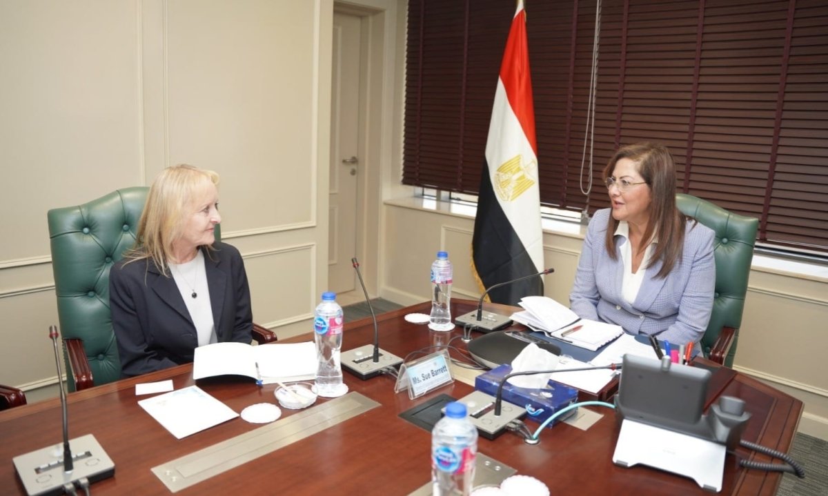 وزيرة التخطيط تلتقي مديرة البنك الأوروبي لإعادة الإعمار لمناقشة سبل التعاون المشترك