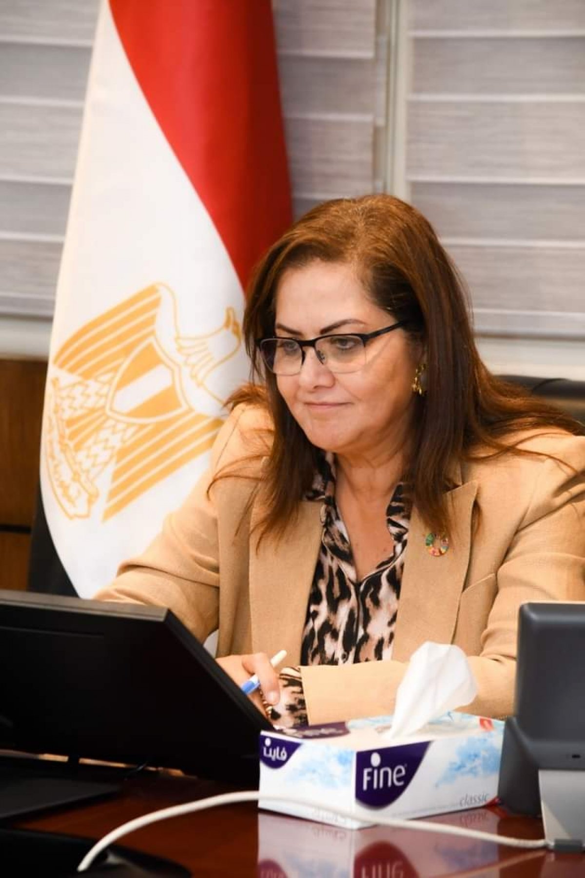 وزيرة التخطيط تعقد ندوة مع 70 شركة فرنسية لمناقشة الفرص المتاحة بالاقتصاد المصري بعد كورونا