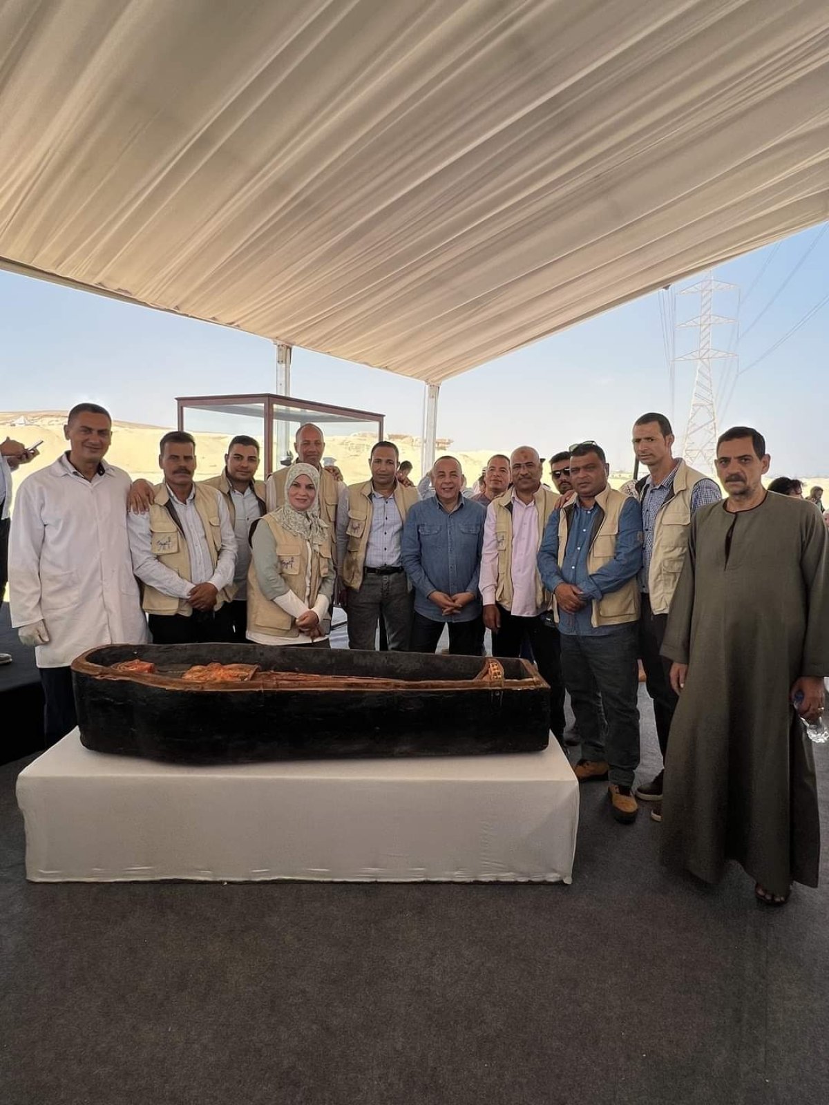 الآثار: الكشف لأول مرة عن جبانة كبار موظفي وكهنة الدولة الحديثة بمنطقة الغريفة بتونا الجبل بالمنيا