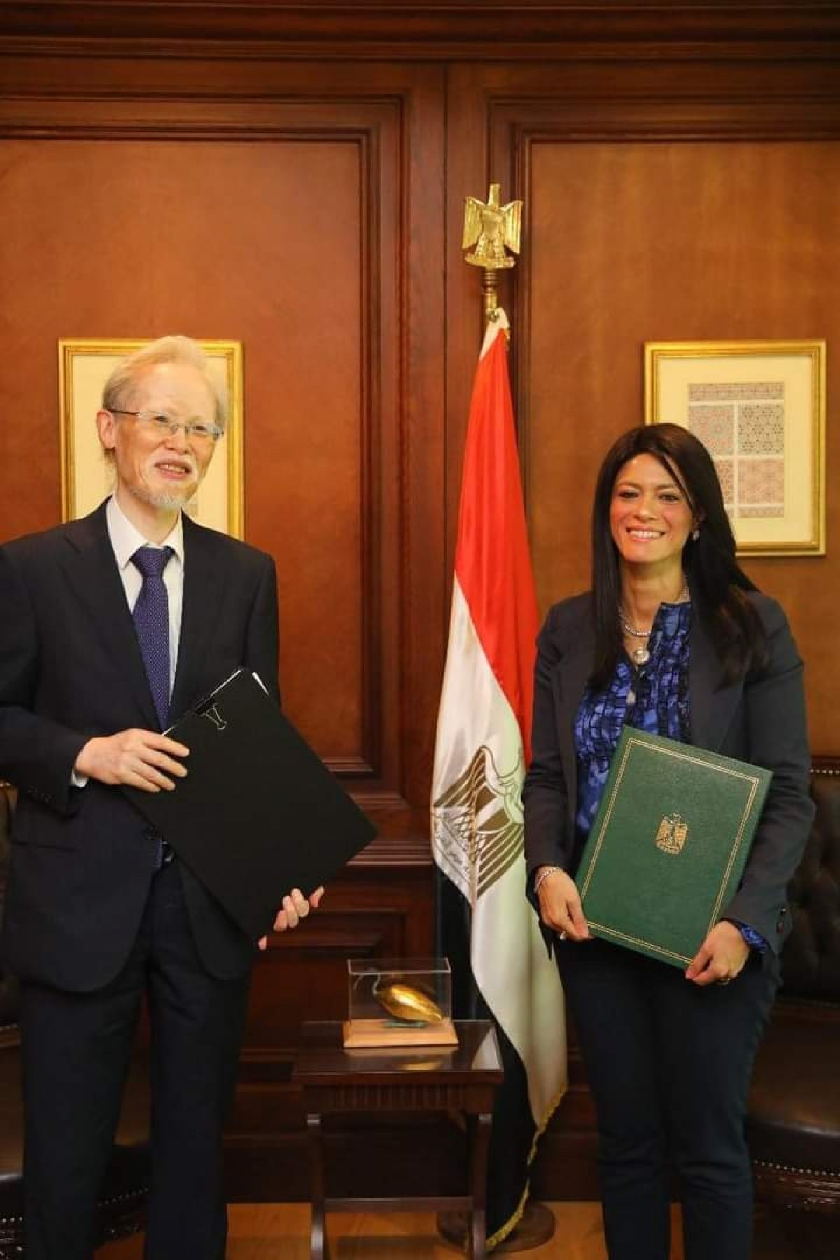 "المشاط" توقع منحة يابانية بقيمة 9.5 مليون دولار لدعم قطاع الصحة في مواجهة كورونا