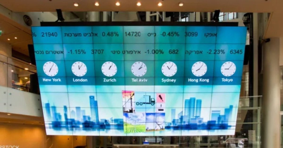 أدنى مستوى منذ مارس 2021.. هبوط حاد ببورصة تل أبيب 