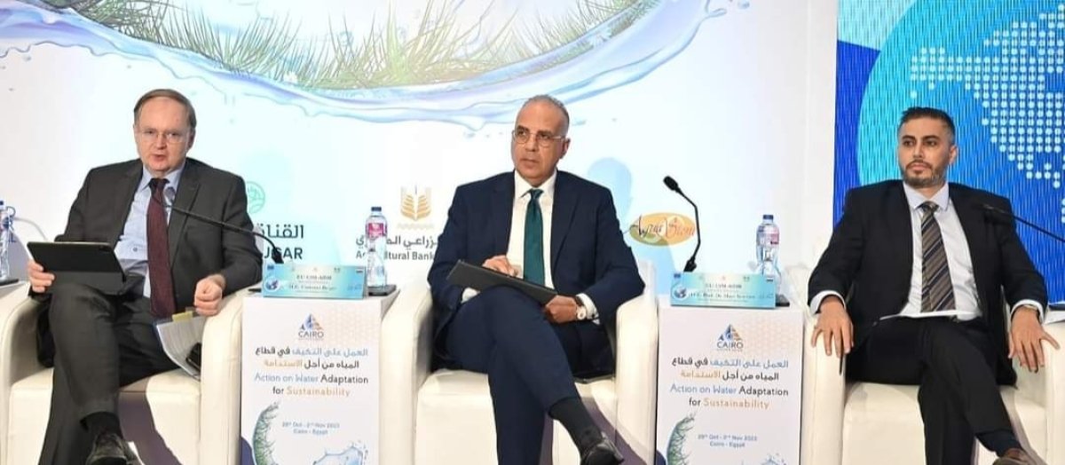 خلال أسبوع القاهرة.. وزير الري يشارك فى جلسة 《التمويل والاستثمار في قطاع المياه》