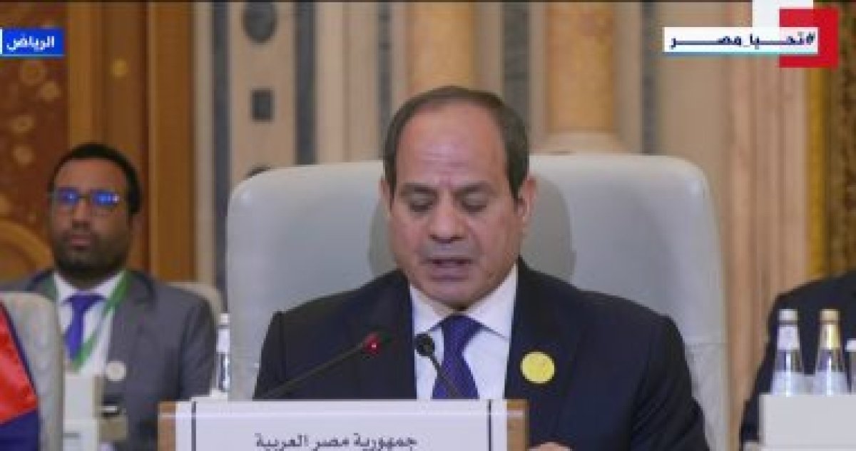 الرئيس السيسي: الشعب الفلسطيني يتعرض للقتل والحصار  والتخاذل عن وقف الحرب ينذر بتوسع المواجهات العسكرية