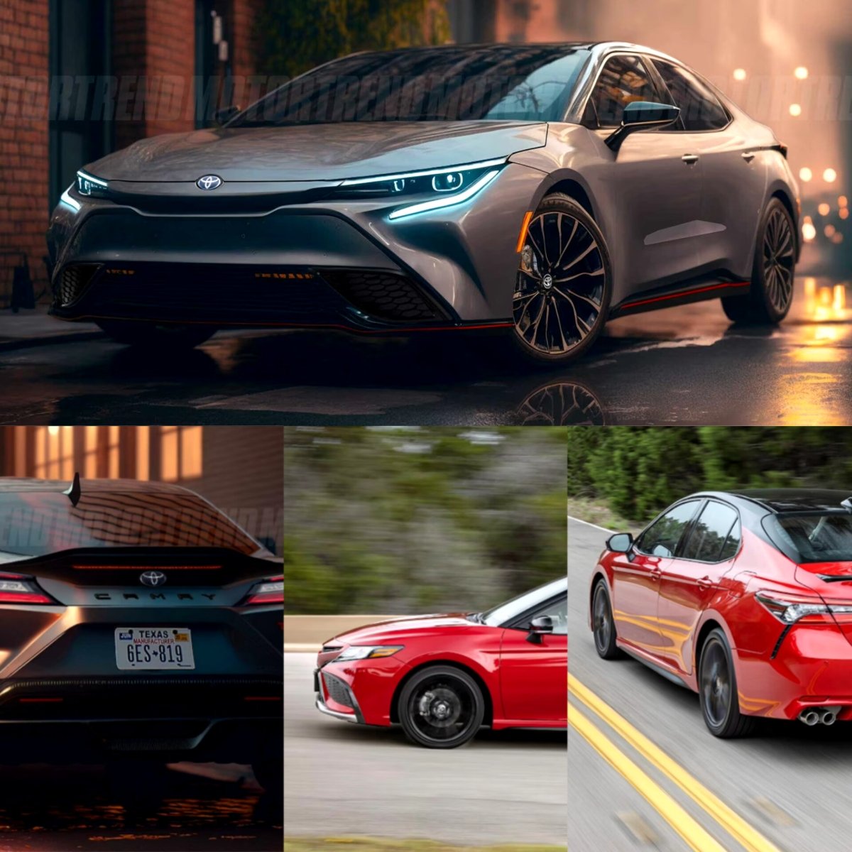 بلغة تصميم جديدة.. تويوتا كامري مفاجأة 2025