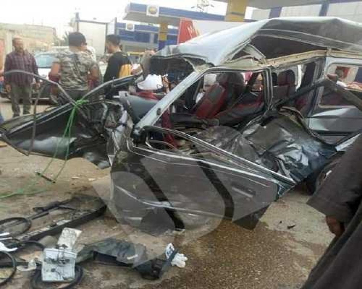 النيابة تأمر  بحبس سائق ميكروباص تسبب في مصرع واصابة 17 شخص بالبدرشين 