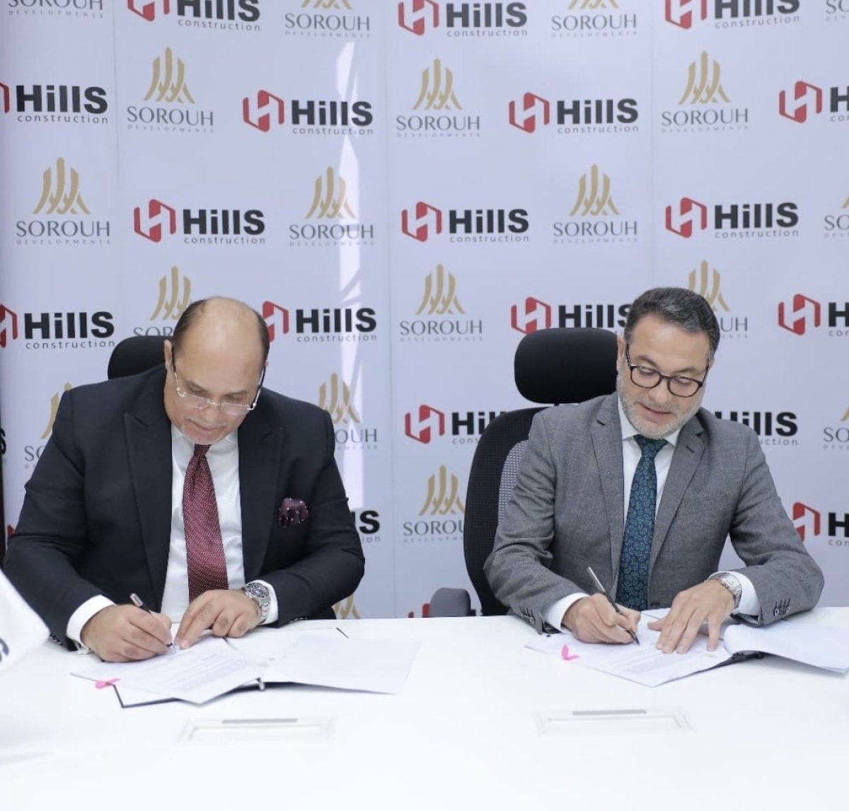 «صروح للتشييد» تتعاقد مع «Construction HILLS» بمشروع «انترادا أفنيو» وترتفع بتعاقداتها لـ900 مليون جنيه بمشروعاتها 