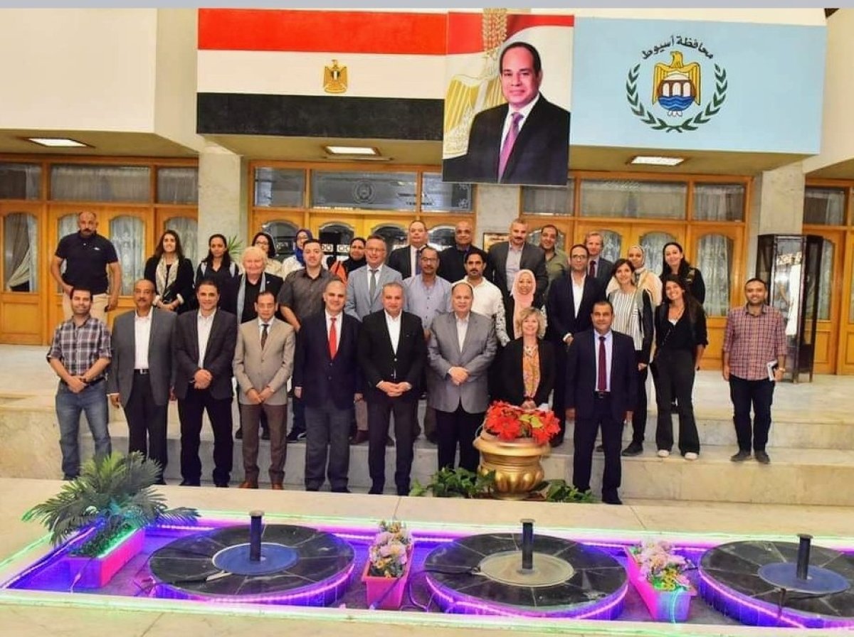 وفد من الاتحاد الأوروبي يتفقد أنشطة جهاز تنمية المشروعات المنفذة في أسيوط