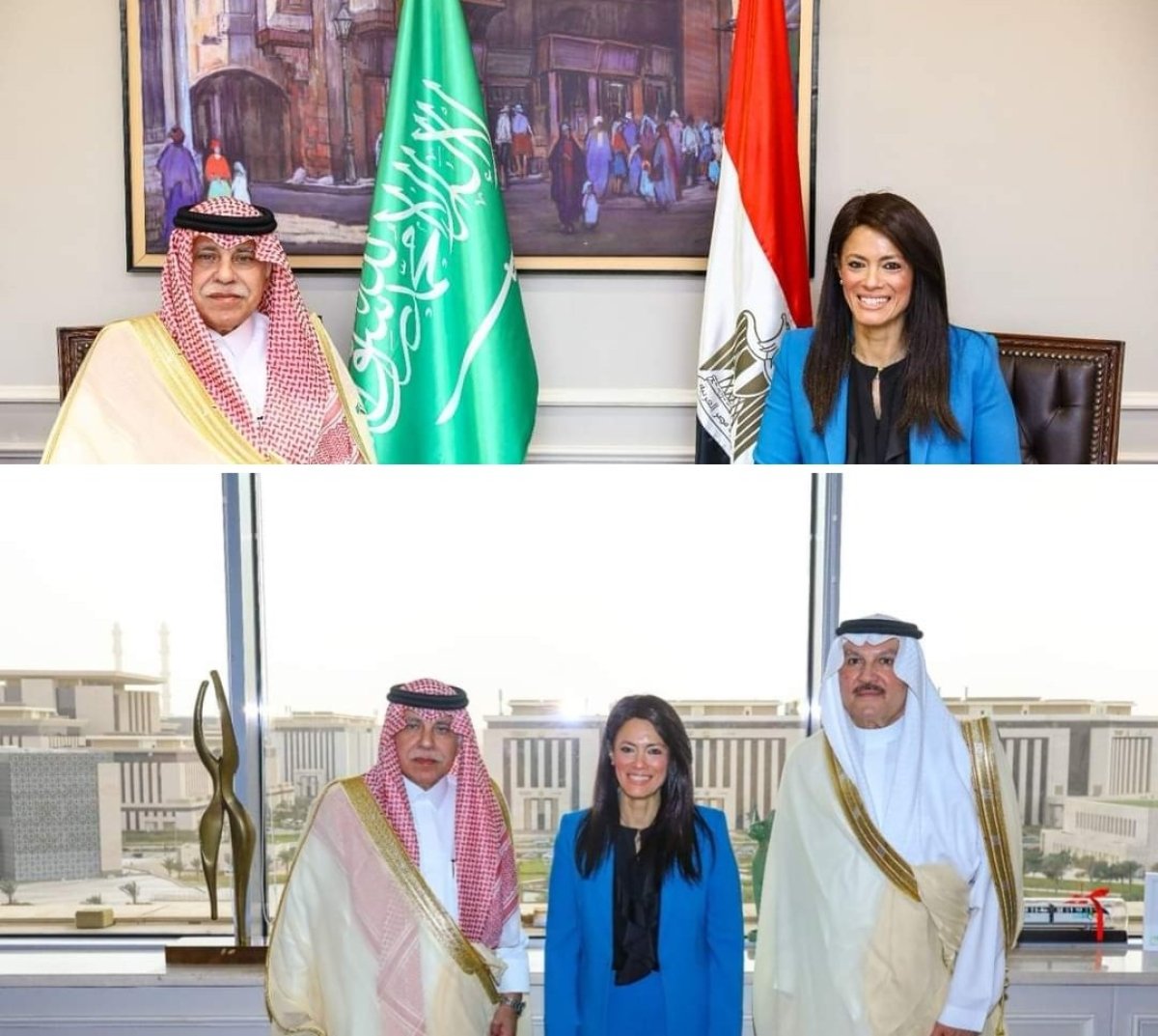  《المشاط》 تعقد جلسة مباحثات مع وزير التجارة السعودي بالعاصمة الإدارية 