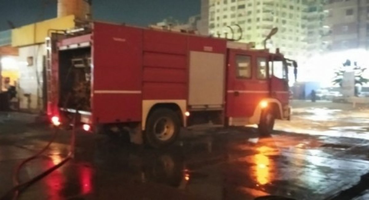 السيطرة على حريق نادى الزمالك 