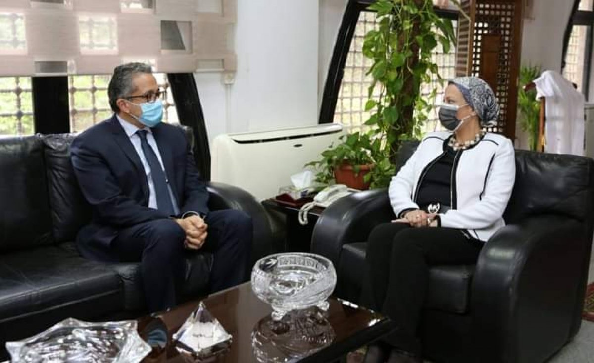  "العناني" و"فؤاد"  يعقدان اجتماعا لمناقشة سبل دعم السياحة البيئية والسياحة المستدامة 