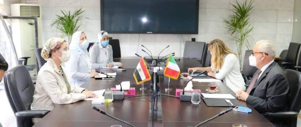 وزيرة البيئة:  الجانب الإيطالى يدعم المحميات الطبيعية والتنوع البيولوجي فى مصر