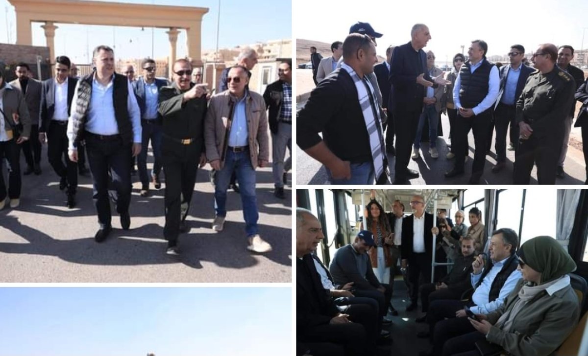 تفاصيل مستجدات أعمال تطوير منطقة أهرامات الجيزة 