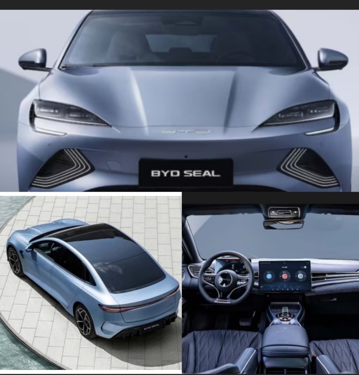 BYD Seal 2024.. منافس أنيق بمدى قيادة طويل| صور