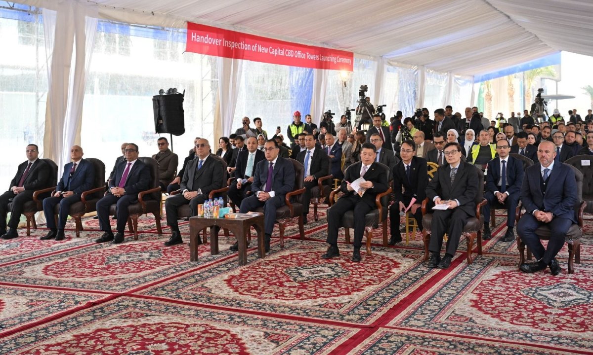  نائب رئيس شركة «CSCEC» الصينية: نعمل ليكون مشروع منطقة الأعمال المركزية تحفة فنية عالمية من الدرجة الأولى