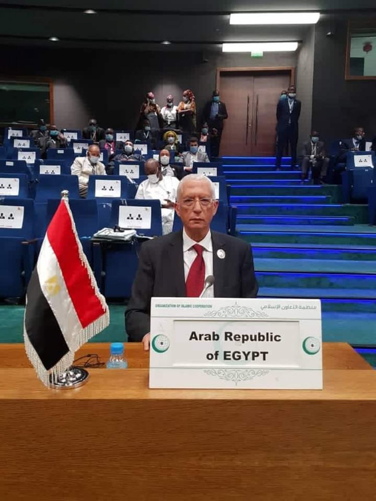 وزراء خارجية منظمة التعاون الاسلامي في اجتماع بعنوان "متحدون ضد الارهاب من أجل السلم والتنمية"