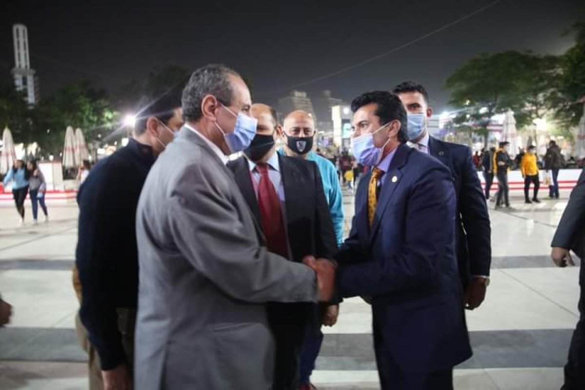 وزير الرياضة في زيارته لنادي الزمالك: هدفنا تحقيق الاستقرار وضبط الأداء الإداري والمالي بالنادي العريق