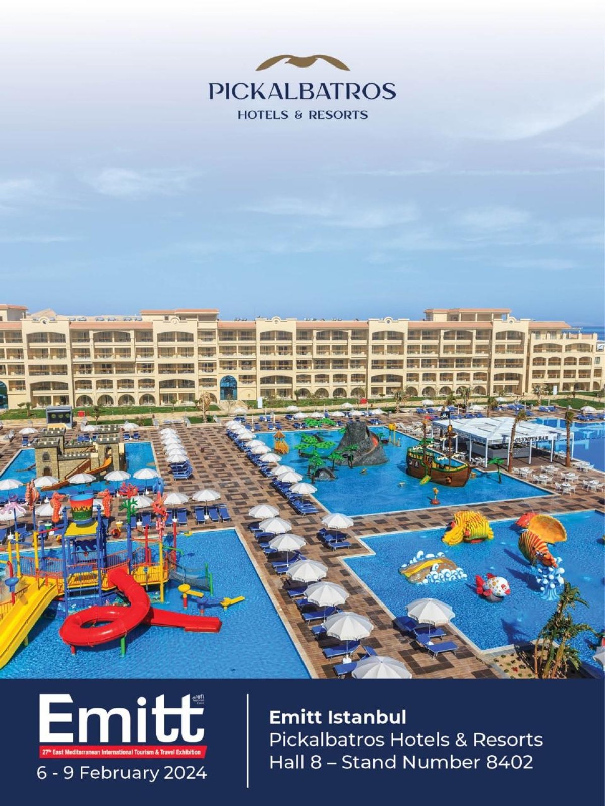 مجموعة بيك الباتروس للفنادق تشارك في معرض اسطنبول الدولي للسفر والسياحة ٢٠٢٤