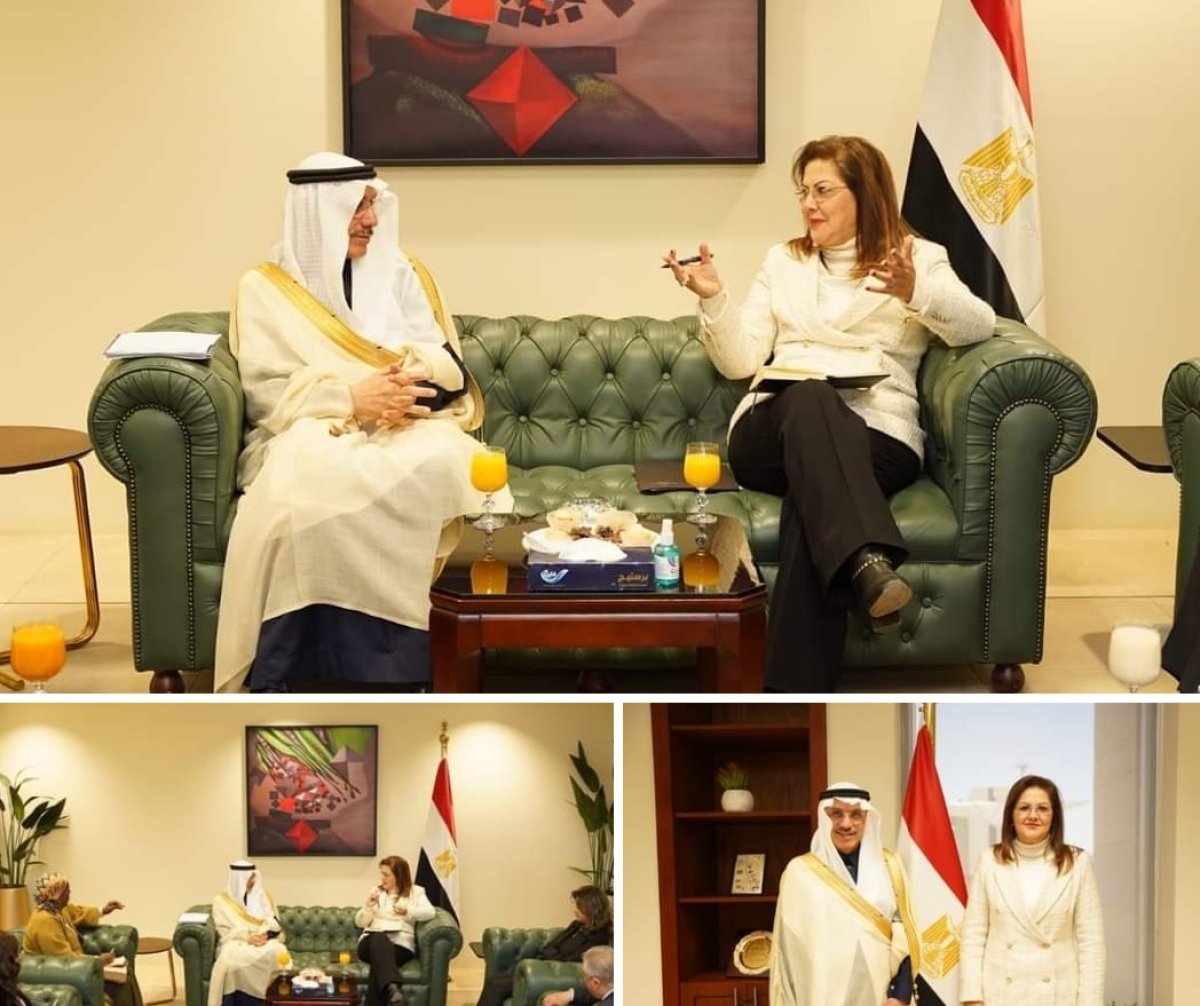 وزيرة التخطيط والتنمية الاقتصادية تلتقي رئيس البنك الإسلامي للتنمية لبحث سبل التعاون المشترك
